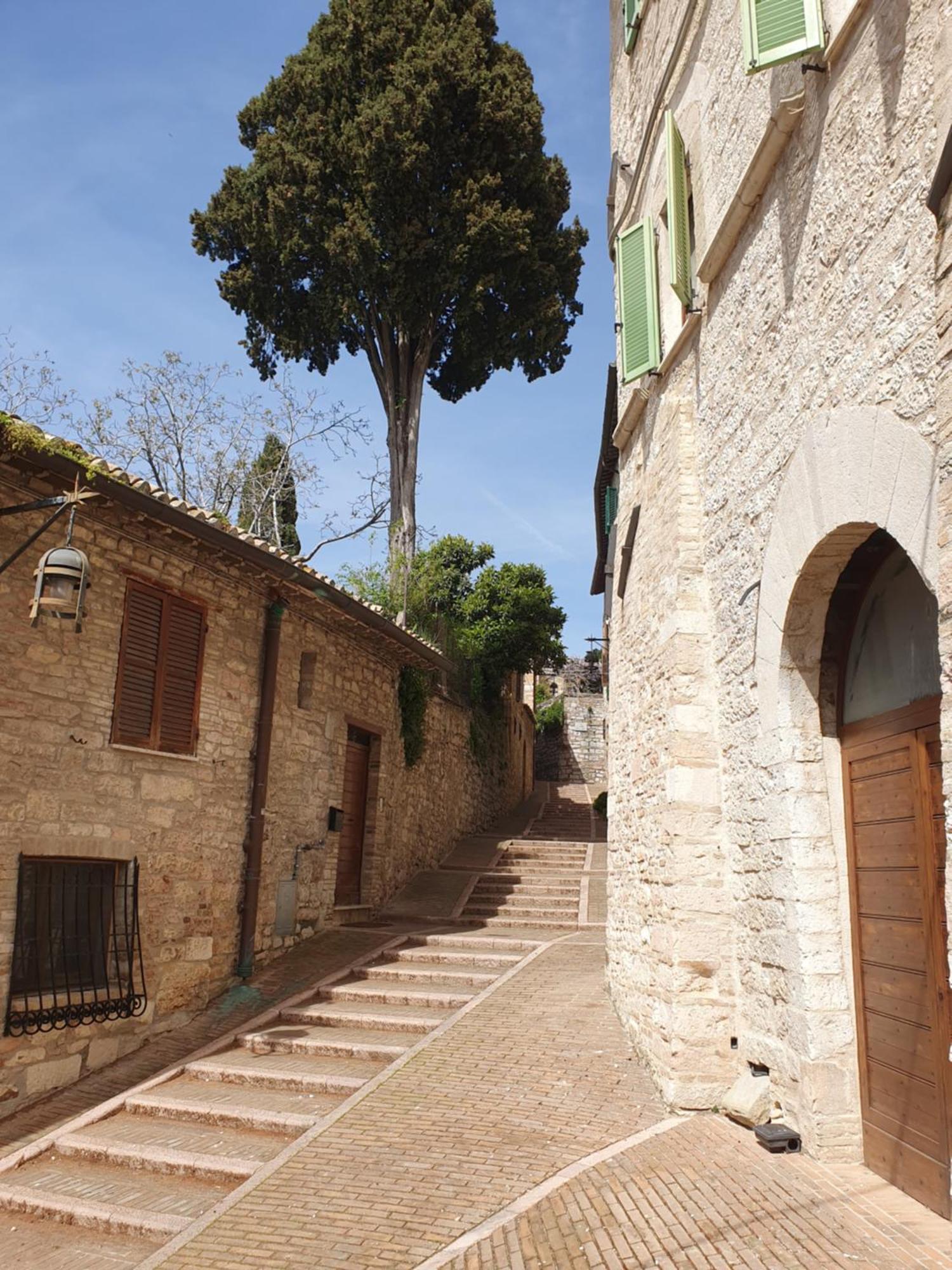La Perla Di Tamara-Assisi Blu Apartment Bagian luar foto