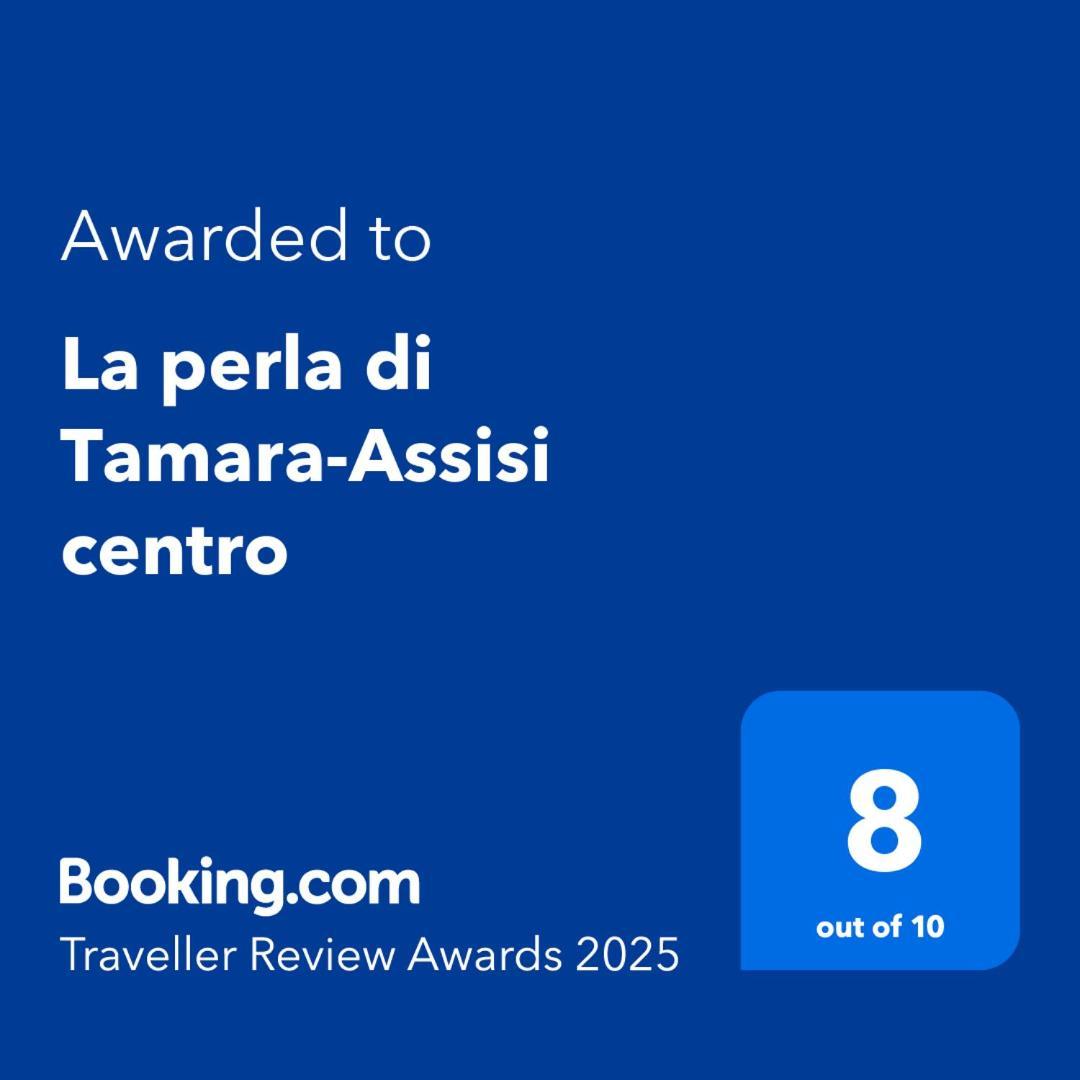 La Perla Di Tamara-Assisi Blu Apartment Bagian luar foto